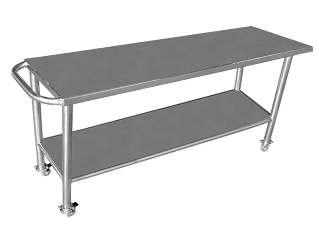 Mesa Grande Dupla em Aço Inox