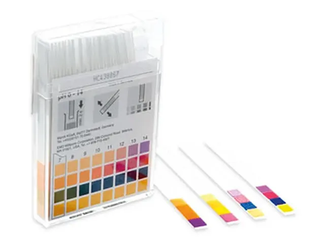 Teste de pH em Tiras de Papel Merck