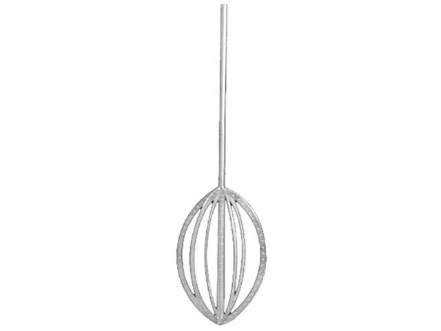 Agitador Inox Tipo Globo para Leite e Creme