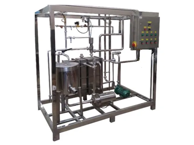 Pasteurizador a Placas em Skid com Capacidade até 7.500 l/h