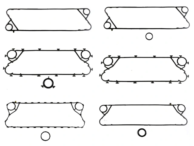 Gaxetas para Trocadores de Calor