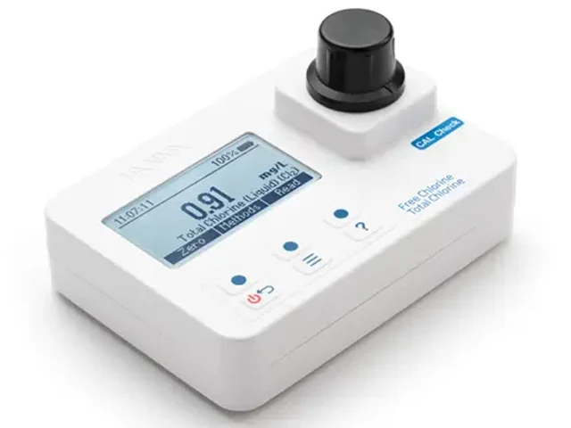 Fotômetro Portátil para Cloro Livre e Total com CAL Check HI97711C