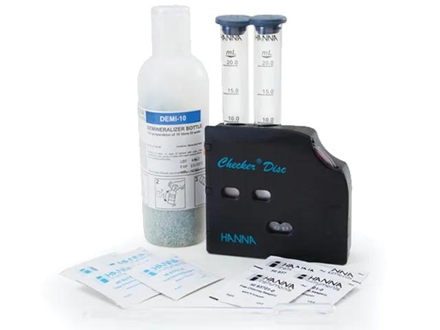 Teste Kit Químico para Análises de Ozônio HI38054