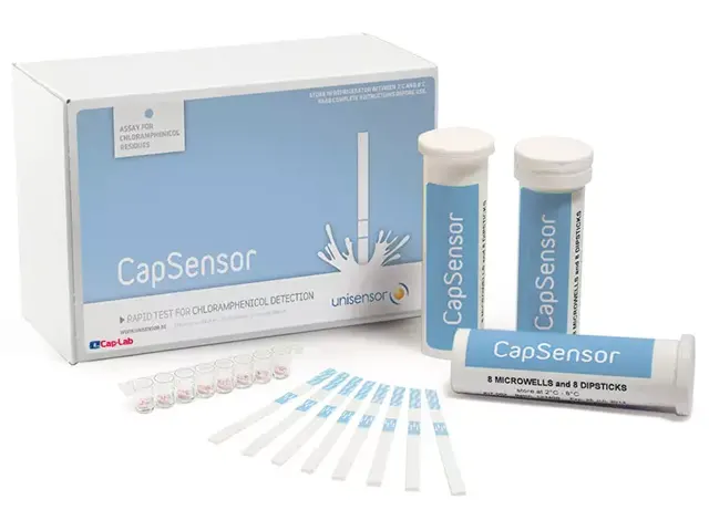 Teste Rápido de Contaminação das Amostras de Leite Cloranfenicol CapSensor