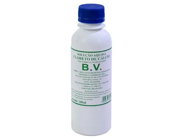 Cloreto de Cálcio Líquido 40% BV Frasco 200ml