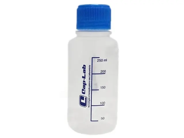 Frasco Reagente em Polipropileno Autoclavável 250ml
