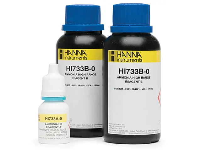 Reagentes para Checker HC de Amônia Faixa Alta 25 Testes HI733-25