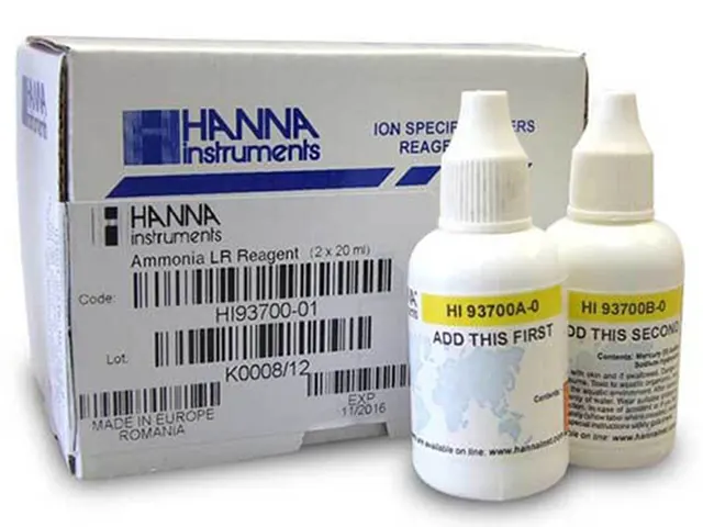 Reagente para Amônia Faixa Baixa com 300 Testes HI93700-03