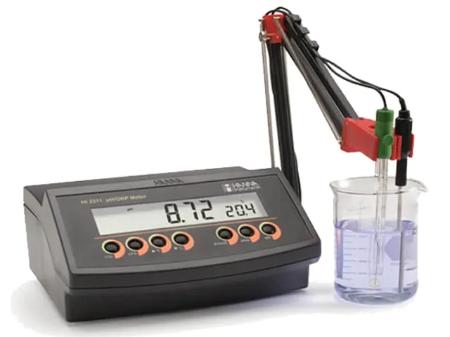 Medidor de pH/mV de Bancada com Resolução de 0.01 HI2211