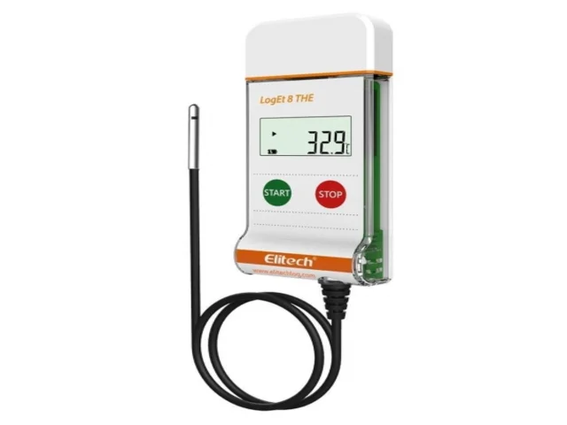 Datalogger Temperatura e Umidade (-30 A 70ºC) Sensor Externo 16.000 Leituras - LOGET8 THE