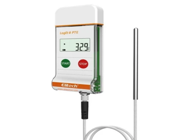 Datalogger Temperatura (-85 A +150ºC) Sensor Externo para Gelo Seco - LOGET8 PTE