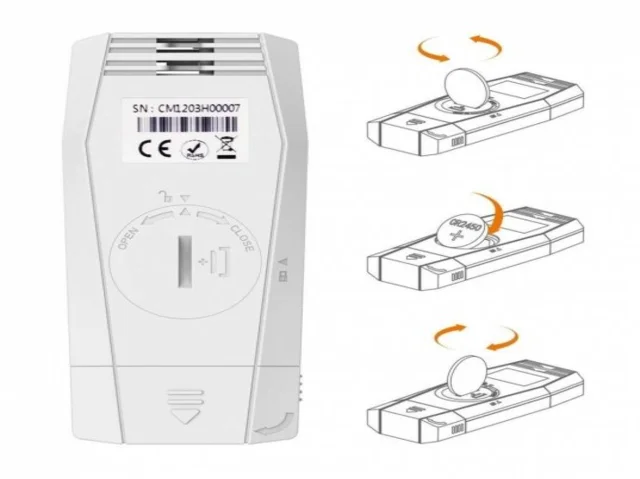 Datalogger Temperatura e Umidade Internos (-30 A 70ºC E 0 a 100%) 32.000 Leituras - TLOG B100H