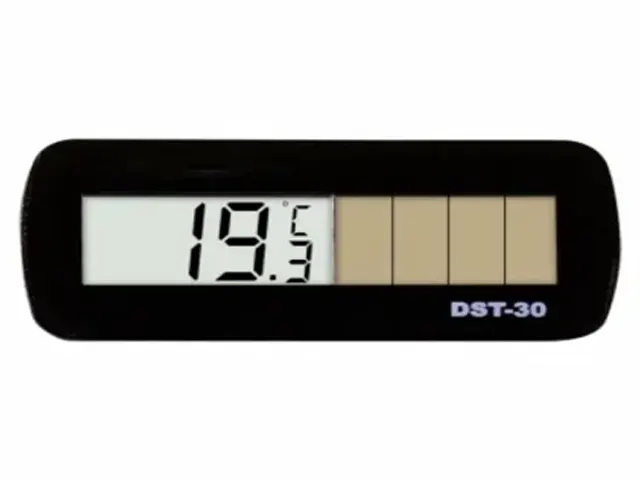 Termômetro Digital Solar Preto sem Logo (-50 A 80°C) com Sensor 3MT - DST-30