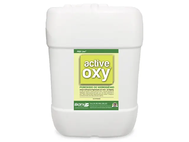 Sanitizante Preventivo Contra Mastite Active Oxy a Base de Peróxido de Hidrogênio 20L