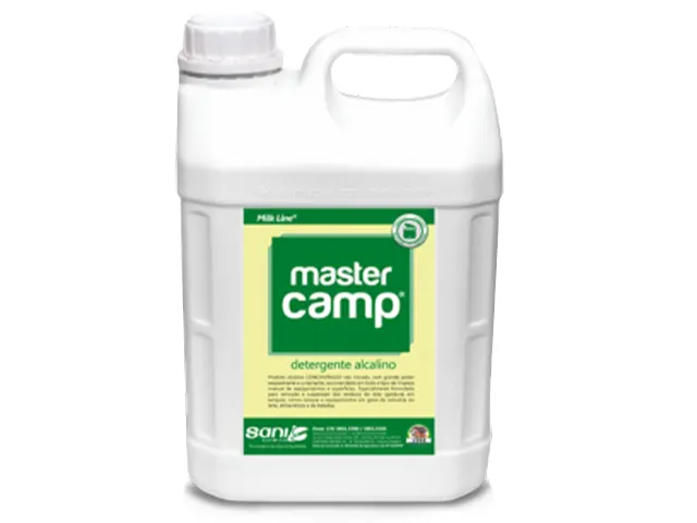 Detergente Alcalino Concentrado não Clorado Master Camp 5L