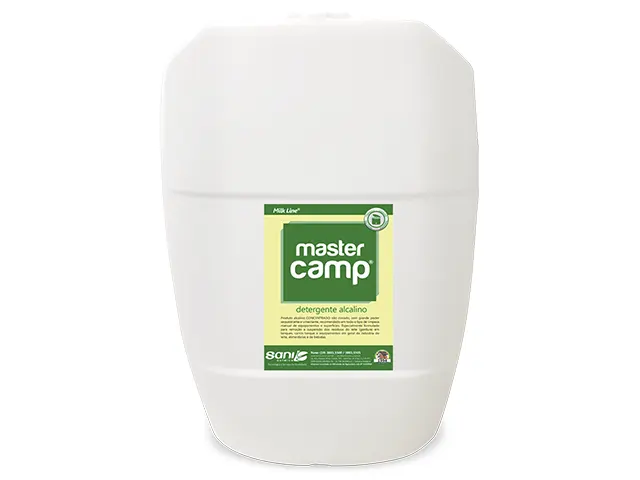 Detergente Alcalino Concentrado não Clorado Master Camp 50L
