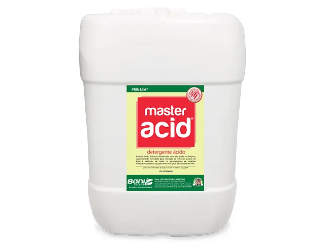 Detergente Ácido Master Acid 20L