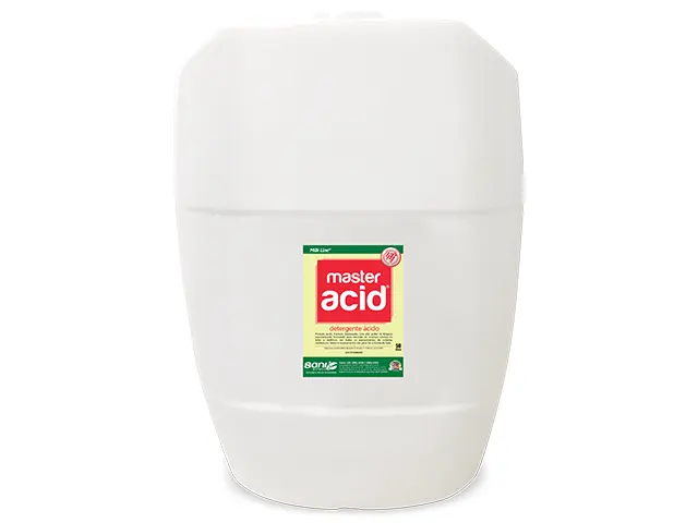 Detergente Ácido Master Acid 50L