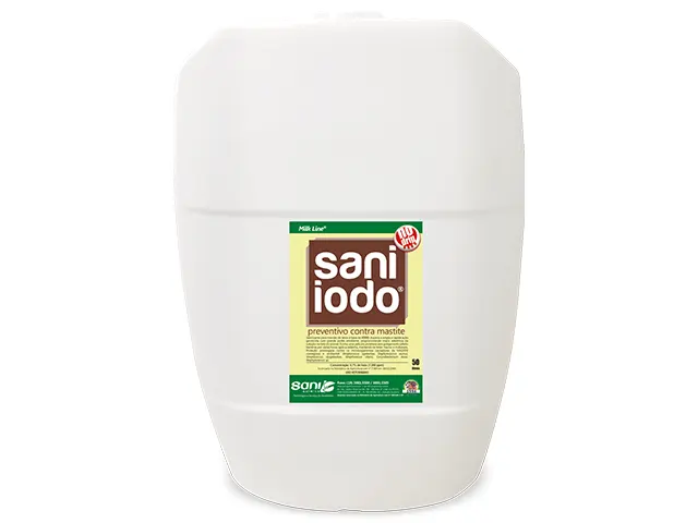 Sanitizante Preventivo Contra Mastite Sani Iodo 50L