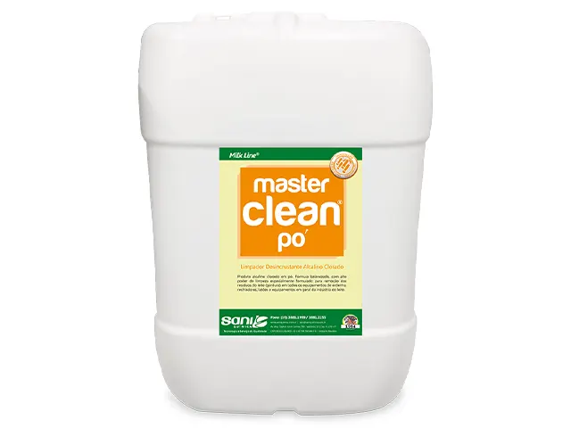 Desincrustante Master Clean Pó Alcalino Clorado 20kg