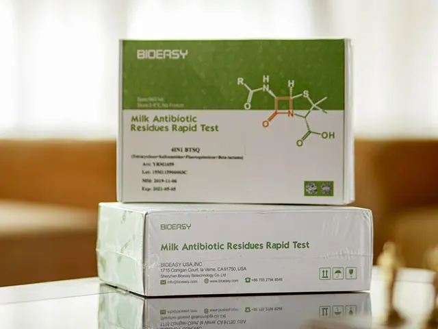 Teste Rápido de Resíduos de Antibióticos 4IN1 BTSQ