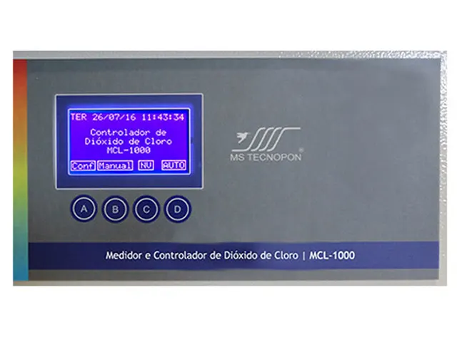 Controlador Medidor Dióxido de Cloro MCL1000
