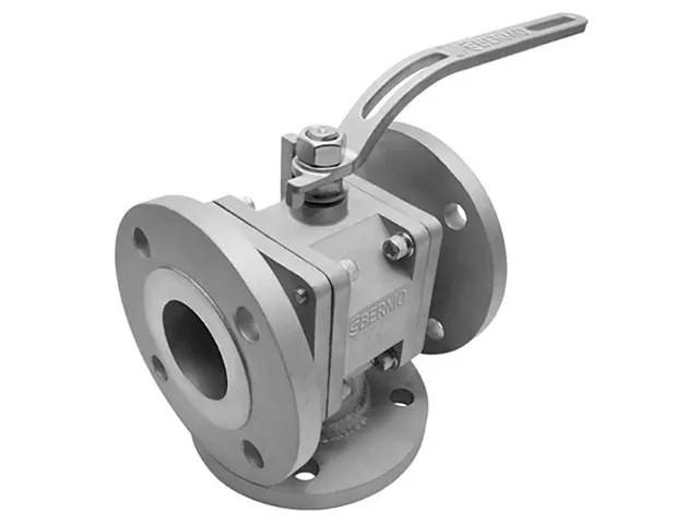 Válvula de Esfera Direcional de Fluxo Flange Classe 150 T Bermo