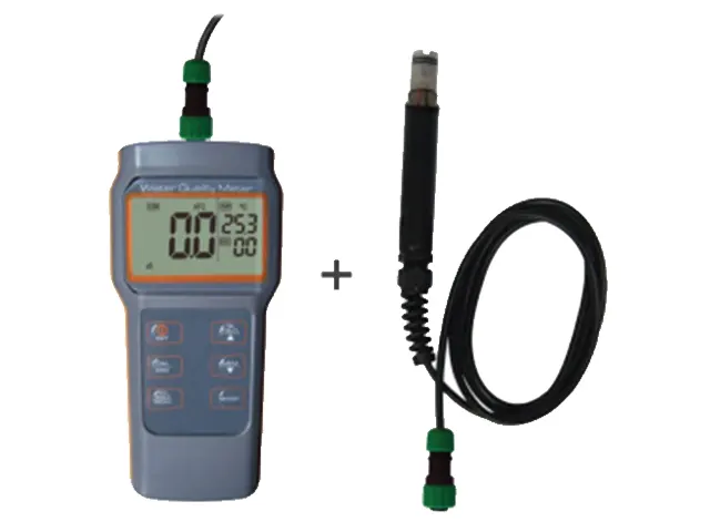 Medidor Multiparâmetro pH/EC/Salinidade/Temperatura com Sonda de Oxigênio Dissolvido AK87