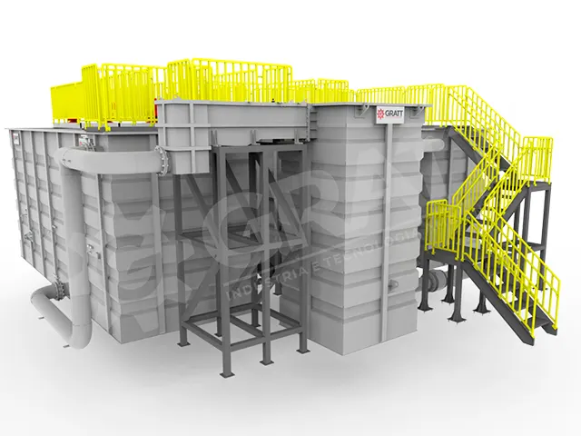 Estação de Tratamento de Água Modular Pré-Fabricada