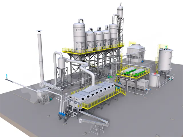 Sistema de Evaporação Usina de Etanol 80.000 L/h