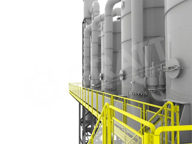Sistema de Evaporação Usina de Etanol 30.000 L/h