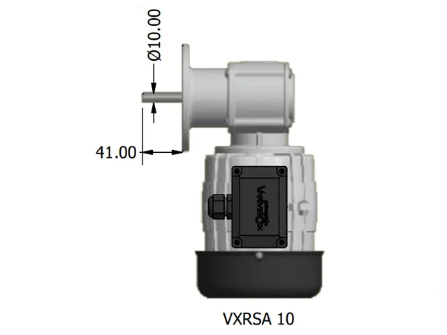 Motoredutor para Resfriadores de Leite VXRSA10 Monofásico 220/254V