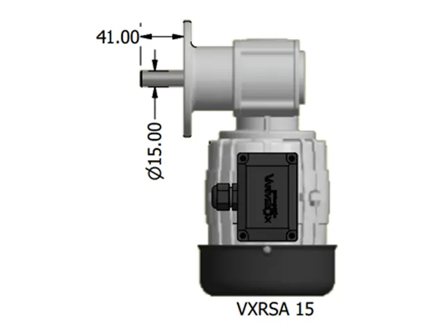 Motoredutor para Resfriadores de Leite VXRSA15 Monofásico 220/254V