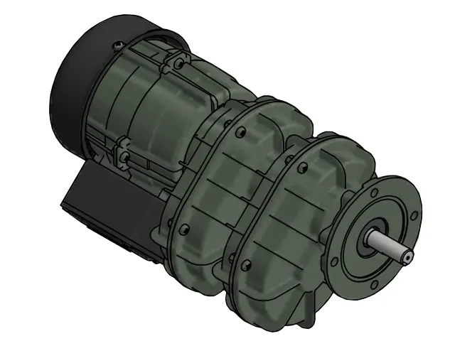 Motoredutor Industrial Varivelox VXDP8P Monofásico 220/254V