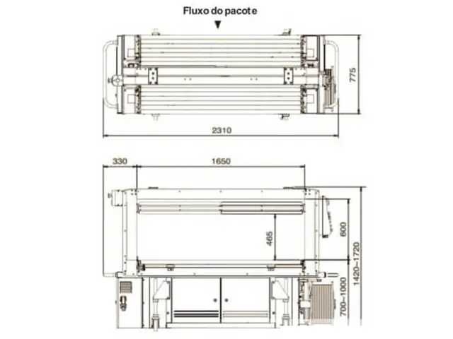 Arqueadora Automática TP-702CQ Esquadrejadeira de 3 Garras