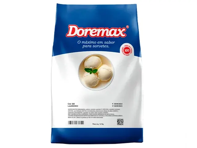 Saborizante em Pó Doremax Maracujá para Sorvetes 10Kg