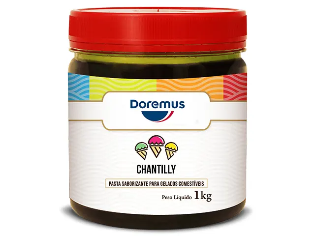 Pasta Saborizante de Chantilly para Sorvetes 12Kg
