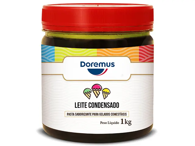 Pasta Saborizante de Leite Condensado para Sorvetes 12Kg