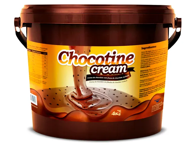 Recheio Chocotine Cream Base de Gordura para Sorvetes e Gelados 16Kg