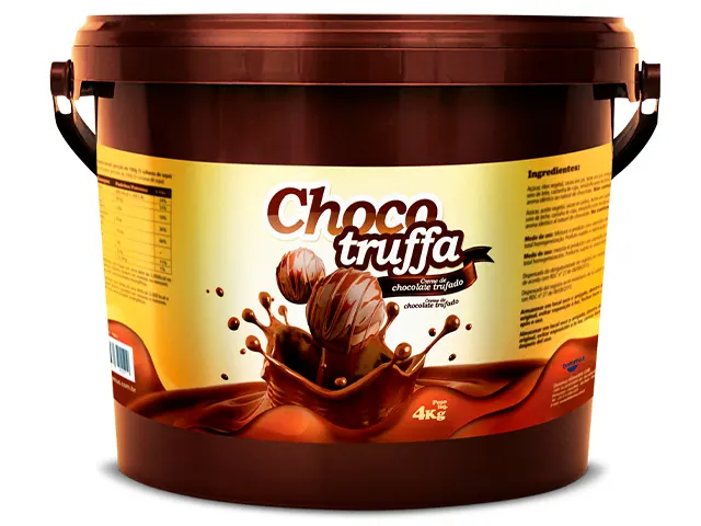 Recheio Choco Truffa Base de Gordura para Sorvetes e Gelados 14Kg