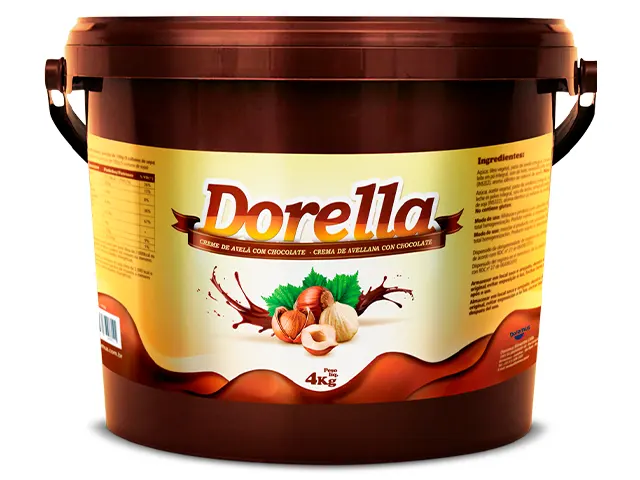 Recheio Dorella Base de Gordura para Sorvetes e Gelados 14Kg