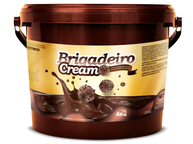 Recheio Brigadeiro Cream Base de Água para Sorvetes e Gelados 16Kg