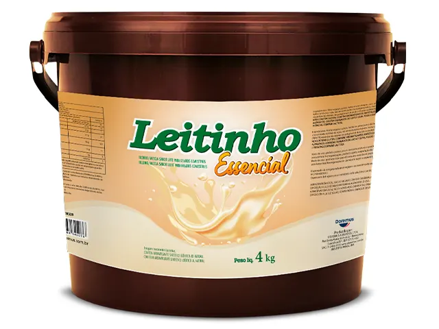 Recheio Chocoleitinho Essencial para Sorvetes e Gelados 16Kg