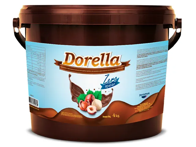 Recheio Dorella Zero Açúcar para Sorvetes e Gelatos 16Kg