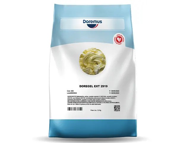 Blend de Estabilizante e Emulsificante para Sorvete Doregel EXT 2919 25Kg