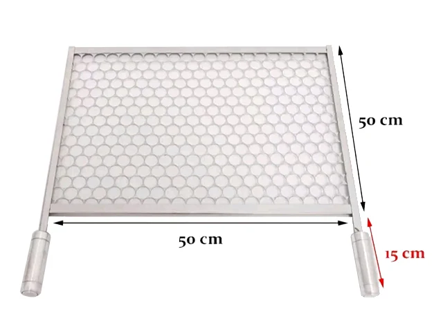 Grelha para Churrasqueira Inox 50x50