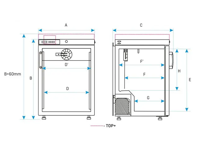 Incubadora de DBO de Baixa Temperatura ST2-BD 150L Pol-Eko