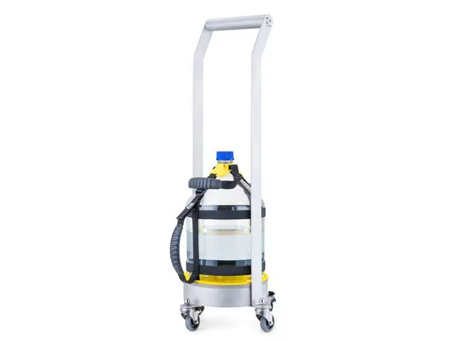 Carrinho de Aço Inoxidável para Garrafões de 20L Schott