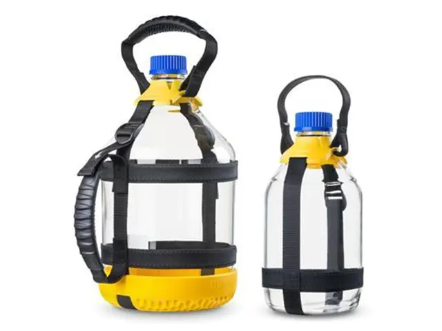 Protetor da Base em Silicone Amarelo para Garrafões 10L Schott