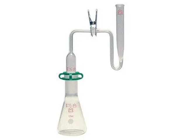 Frasco Erlenmeyer do Aparelho de Arsênico 125ml Kimble